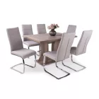 Fa asztallapos étkező asztal fix San remo tölgy T15123-1-62