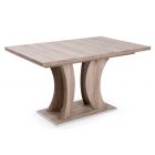 Fa asztallapos étkezőasztal Sonoma tölgy T15124-1-58