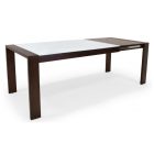 6 személyes étkező asztal Mogyoró fekete T15155-2-4767