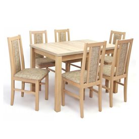6 személyes kibővíthető étkező garnitúra T15508