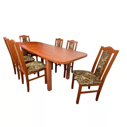 6 személyes kibővíthető étkező garnitúra T15556