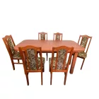 6 személyes kibővíthető étkező garnitúra T15556