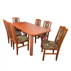 6 személyes kibővíthető étkező garnitúra T15556