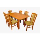 6 személyes kibővíthető étkezőgarnitúrák T15558