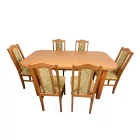 6 személyes kibővíthető étkezőgarnitúrák T15558