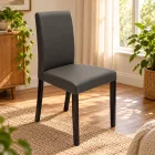 Favázas étkezőszék Wenge szürke T15727-2-4880