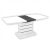 Fa asztallapos étkezőasztal Fehér szürke T15767-2-5035
