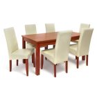 Be-DSZ 6 személyes asztal Wenge