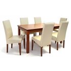 Be-DSZ 6 személyes asztal Wenge