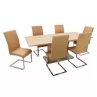 Fa asztallapos étkezőasztal 160 T15773