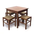 Ol-DSZ Éttermi asztal Világos dió