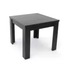 At-DSZ fa asztallapos étkezőasztal 90x90 Fix Canyon tölgy