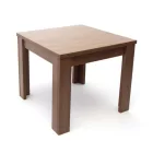 At-DSZ fa asztallapos étkezőasztal 90x90 Fix Canyon tölgy