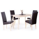 Favázas étkezőszék Berta Wenge szürke T1595-2-4761