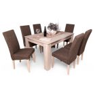 Favázas étkezőszék Berta Wenge szürke T1595-2-4761