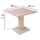 Kicsi étkezőasztal Sonoma tölgy T1641-1-58