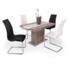 Fa asztallapos étkezőasztal Matt sötétszürke T1650-2-6568