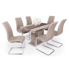 Fa asztallapos étkezőasztal Sonoma tölgy T1651-1-58