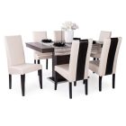 Fa asztallapos étkezőasztal Wenge T1651-1-59