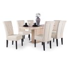 Fa asztallapos étkezőasztal Wenge T1651-1-59