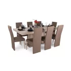 Fa asztallapos étkezőasztal Canyon tölgy T1651-1-795