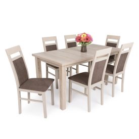 6 személyes kibővíthető étkező garnitúra T17316