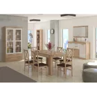 Kibővíthető étkezőasztal Artisan tölgy T19615-2-5559