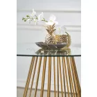 Üveglapos étkezőasztal T20211