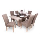 Fa asztallapos étkezőasztal Ferrara tölgy T20462-1-70