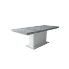 Fa asztallapos étkezőasztal Beton fehér T20462-1-789