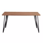 Fa asztallapos étkezőasztal T20795