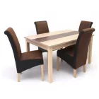 Kibővíthető étkezőasztal Sonoma barna 135 T2086-2-5066