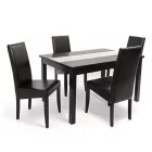 Kibővíthető étkezőasztal Wenge 135 T2086-2-5068