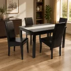 Kibővíthető étkezőasztal Wenge 135 T2086-2-5068