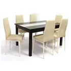 Kibővíthető étkezőasztal Wenge 135 T2086-2-5068