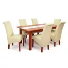 Kibővíthető étkezőasztal Sonoma barna 180 T2087-2-5070