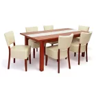 Kibővíthető étkezőasztal Sonoma barna 180 T2087-2-5070