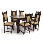 Kibővíthető étkezőasztal Wenge 160 T2090-2-5106