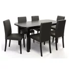 Kibővíthető étkezőasztal Wenge 160 T2090-2-5106
