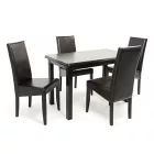 Kibővíthető étkezőasztal Wenge 120 T2091-2-5088