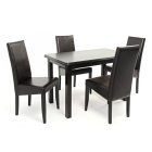 Kibővíthető étkezőasztal Wenge 120 T2091-2-5088