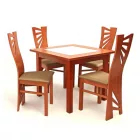 Négyzetes étkezőasztal Sötét avellino 90 T2097-2-5117