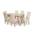 Favázas étkező szék Sonoma bézs T2105-2-4864