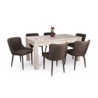 Fa étkezőasztal Iszap tölgy 160 T21504-2-6380