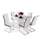 Fa asztallapos étkezőasztal Artisan tölgy T22329-2-6595