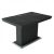 Üveglapos asztal fekete márvány 120 Matt sötétszürke T23252-2-6593