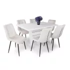 Favázas étkezőszék bézs T24244