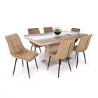 Favázas étkezőszék barna T24245