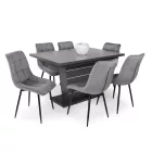 Favázas étkezőszék szürke T24246