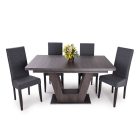 Fa asztallapos étkezőasztal Sonoma T24252-2-6663